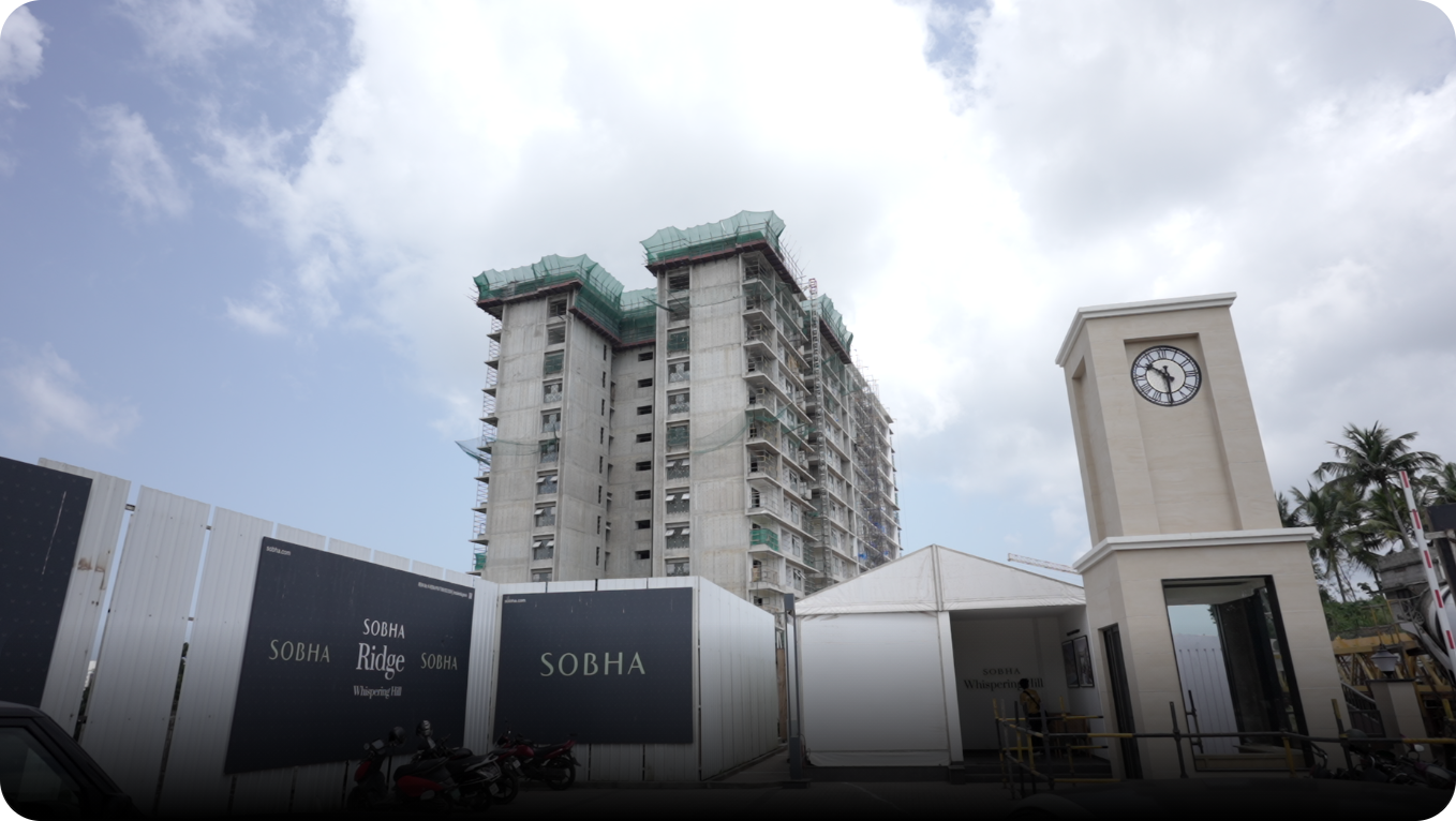Sobha Whispering Hills apartments in Akkulam, Trivandrum
