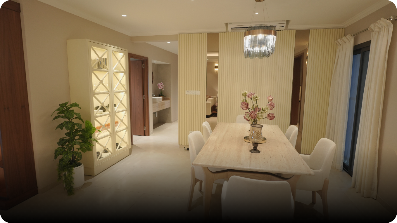 Mock-up apartment tour at Sobha Whispering Hills Trivandrum